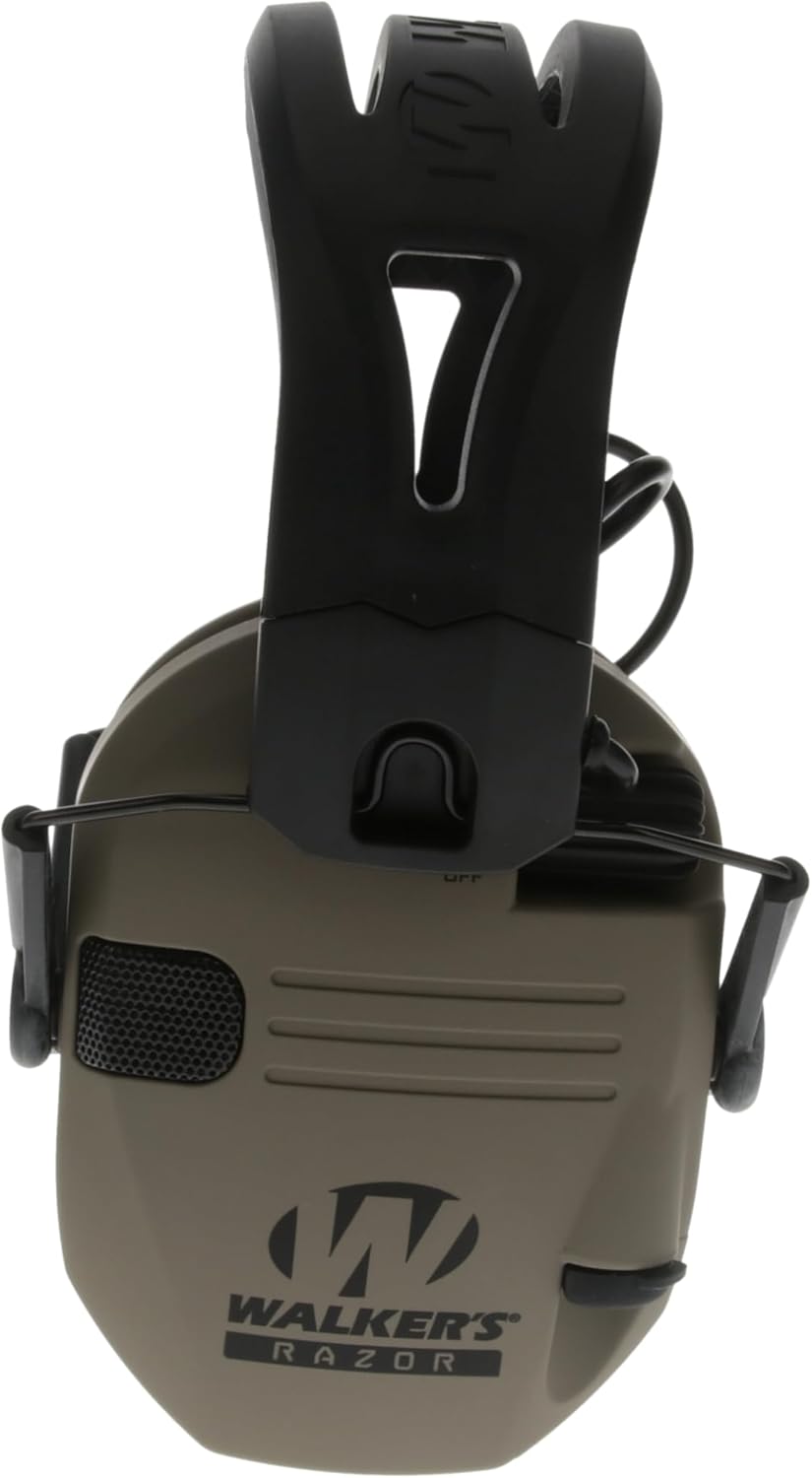 Walkers Razor hearing protection device on a white background