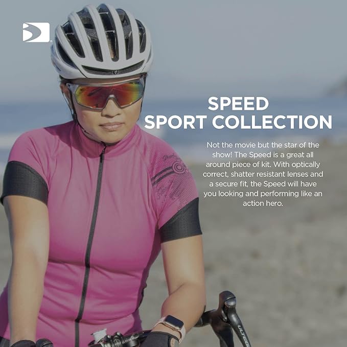 Bobster Speed Cycling Sunglasses – Smoked Crimson Mirror Lens | BSPE01 Summary