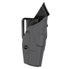 Safariland Model 6390 ALS Duty Holster for Sig Sauer P229R, showcasing its mid-ride design and automatic locking system.