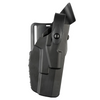 Safariland Model 7280 7TS SLS Mid-Ride, Level II Retention Duty Holster for Sig Sauer P320 9C w/ Light