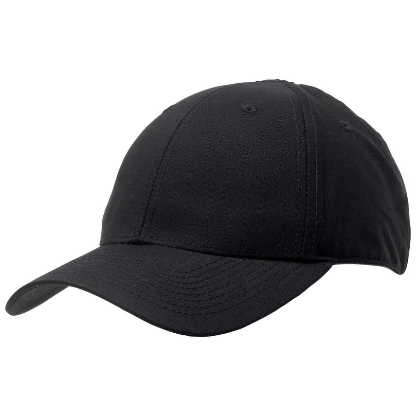 5.11 Tactical Taclite Uniform Cap in black, designed for durability and style for professionals in demanding environments.