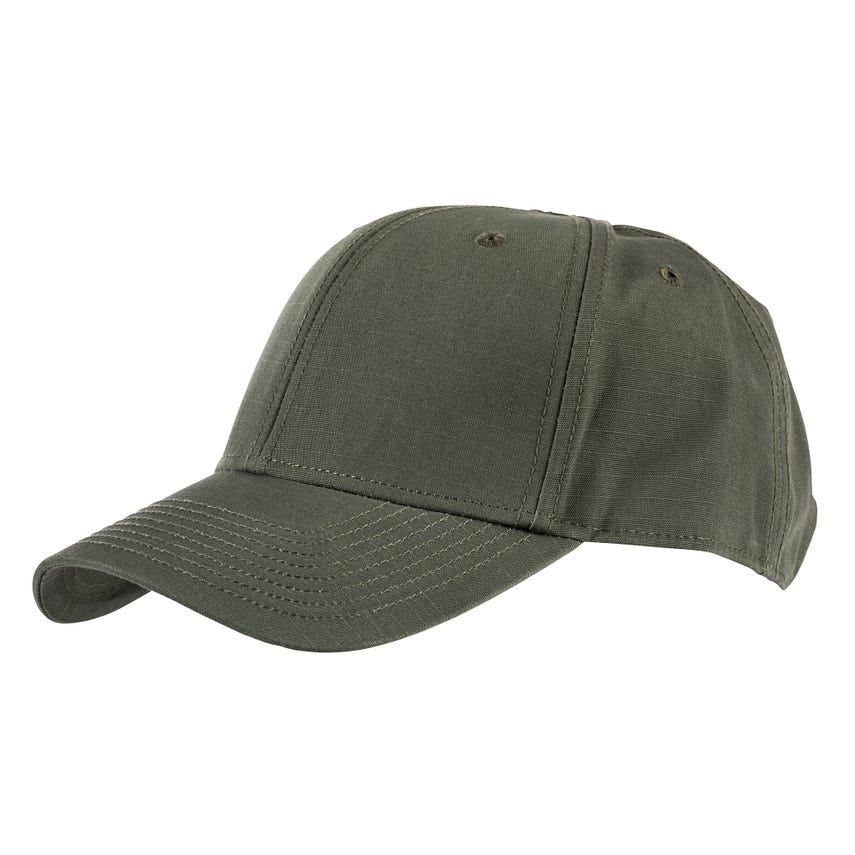 5.11 Tactical Taclite Uniform Cap in olive green, designed for durability and functionality for professionals.