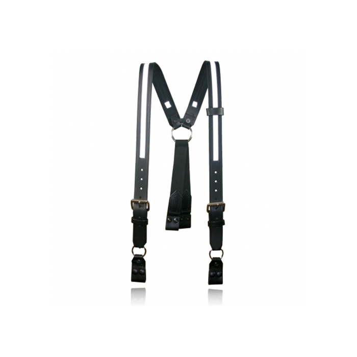 Boston Leather Firefighter's Suspenders 9177