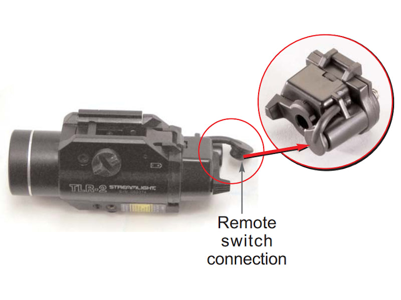 Batería Streamlight TLR. Puerta/Interruptor 69130