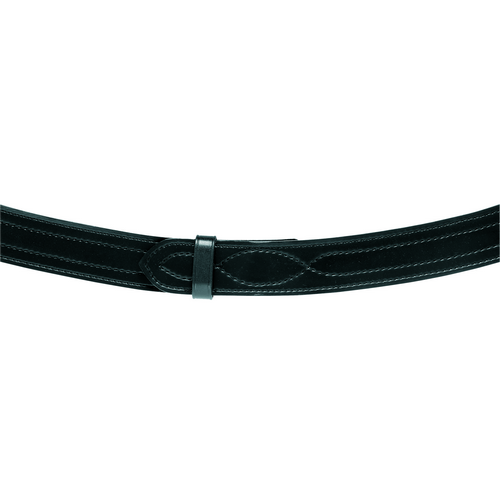 Safariland 942 Buckleless Duty Belt, contoured design with leather-like finish, featuring hook lining for secure fit.