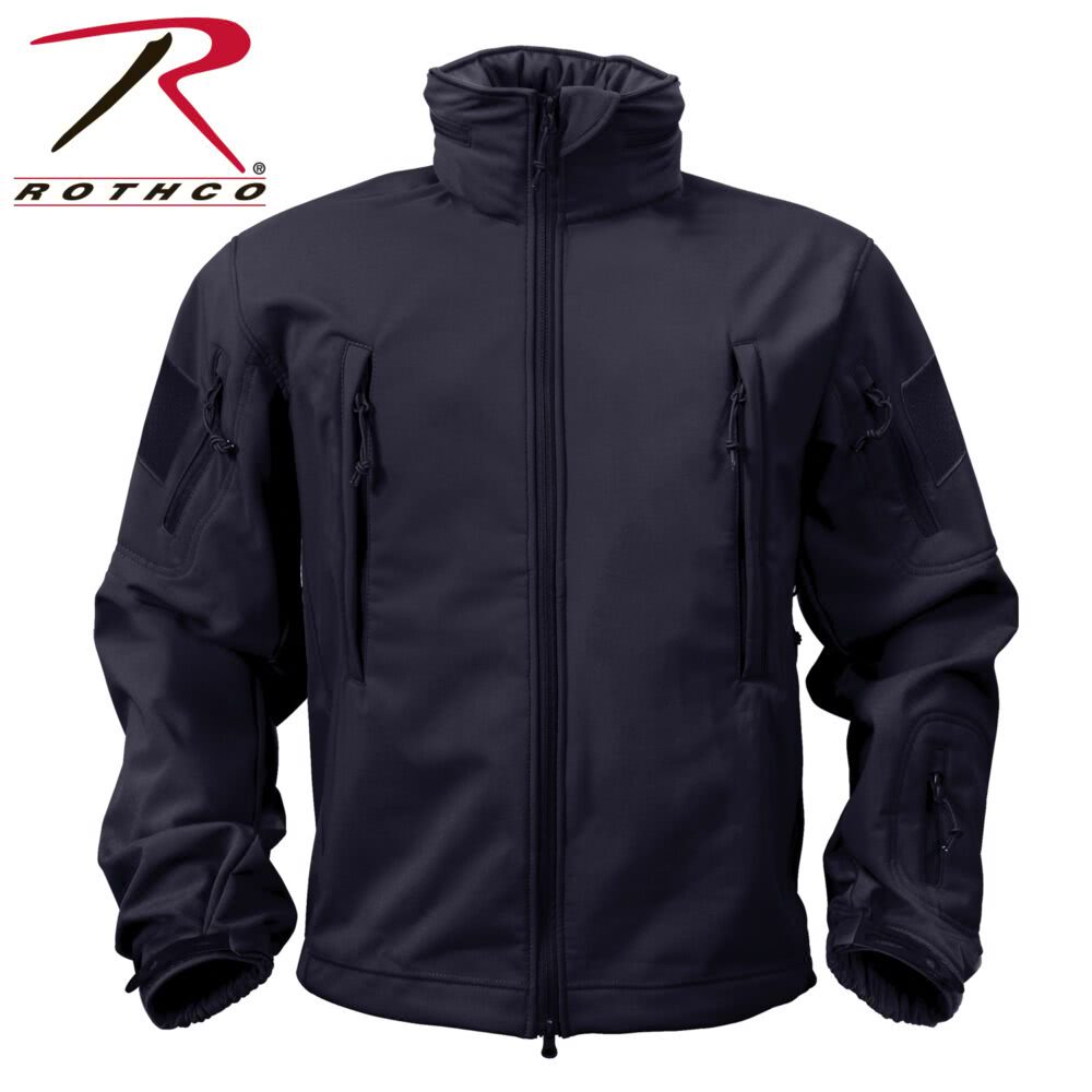 Rothco Special Ops Tactical Soft Shell Jacket – Midnight Navy, S -