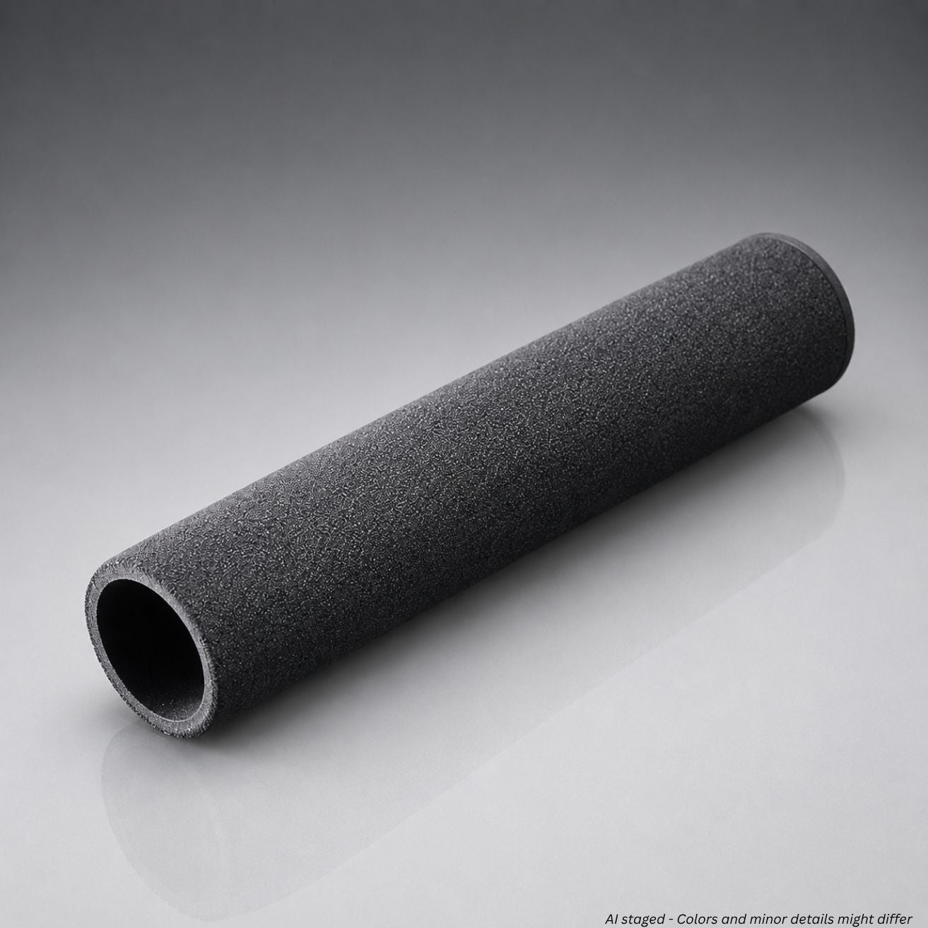Black ASP Replacement Foam Grip with Tape for 21" Batons | 900115 on a gray background