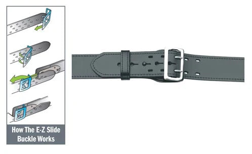 Gould & Goodrich 2.25" E-Z Slide Duty Belt B49FL