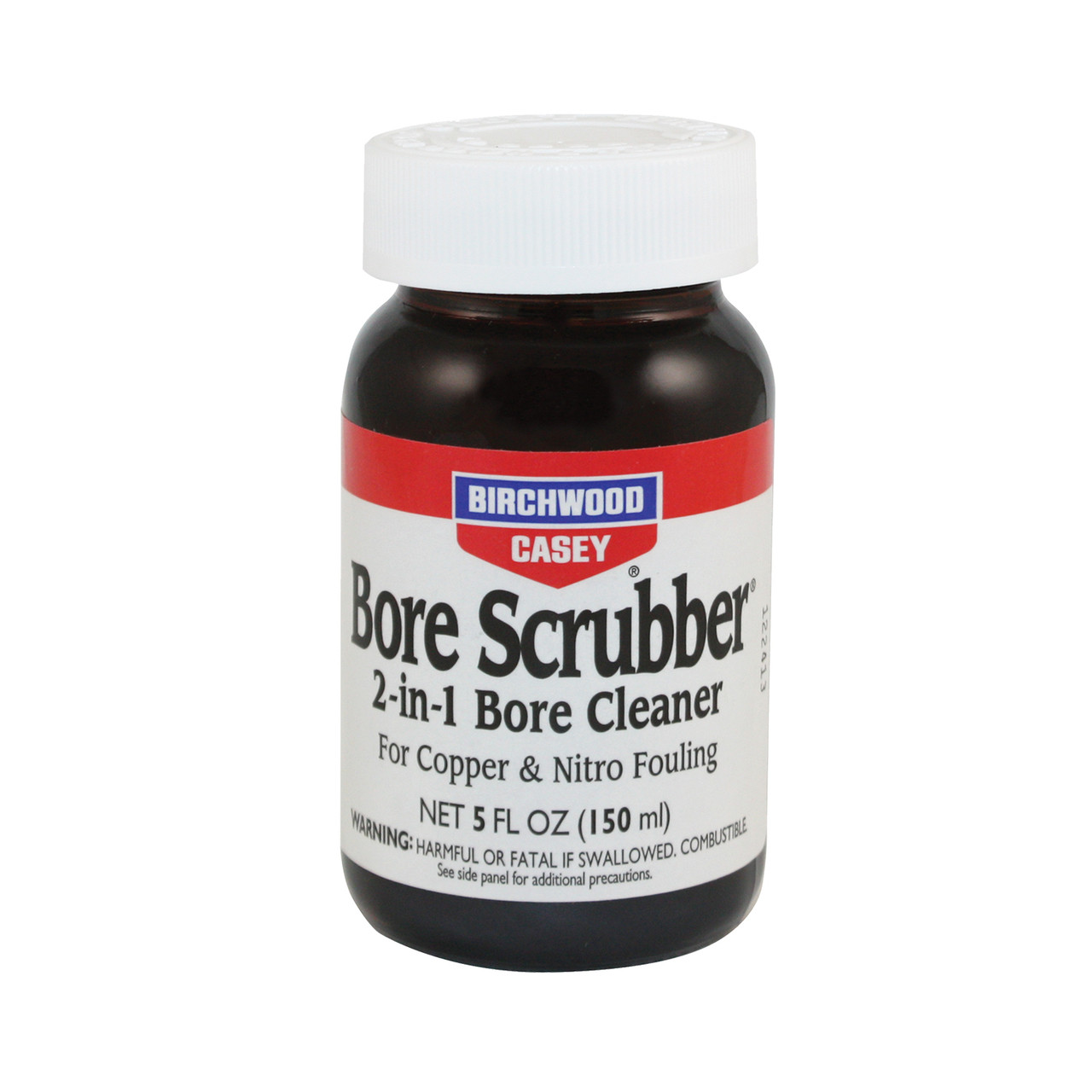 Limpiador 2 en 1 Birchwood Casey Bore Scrubber, 5 fl. onz. Botella BC-33632