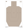 Birchwood Casey Eze-Scorer Objetivo de práctica IPSC 23 x 35, 5 objetivos BC-37029