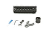 Bravo Company USA BCM QRF-10 handguard with installation tools and accessories on a white background.