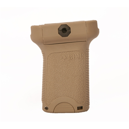 Bravo Company USA Vertical Grip SHORT - BCM-VG-S with textured surface and modular design for improved adaptability.