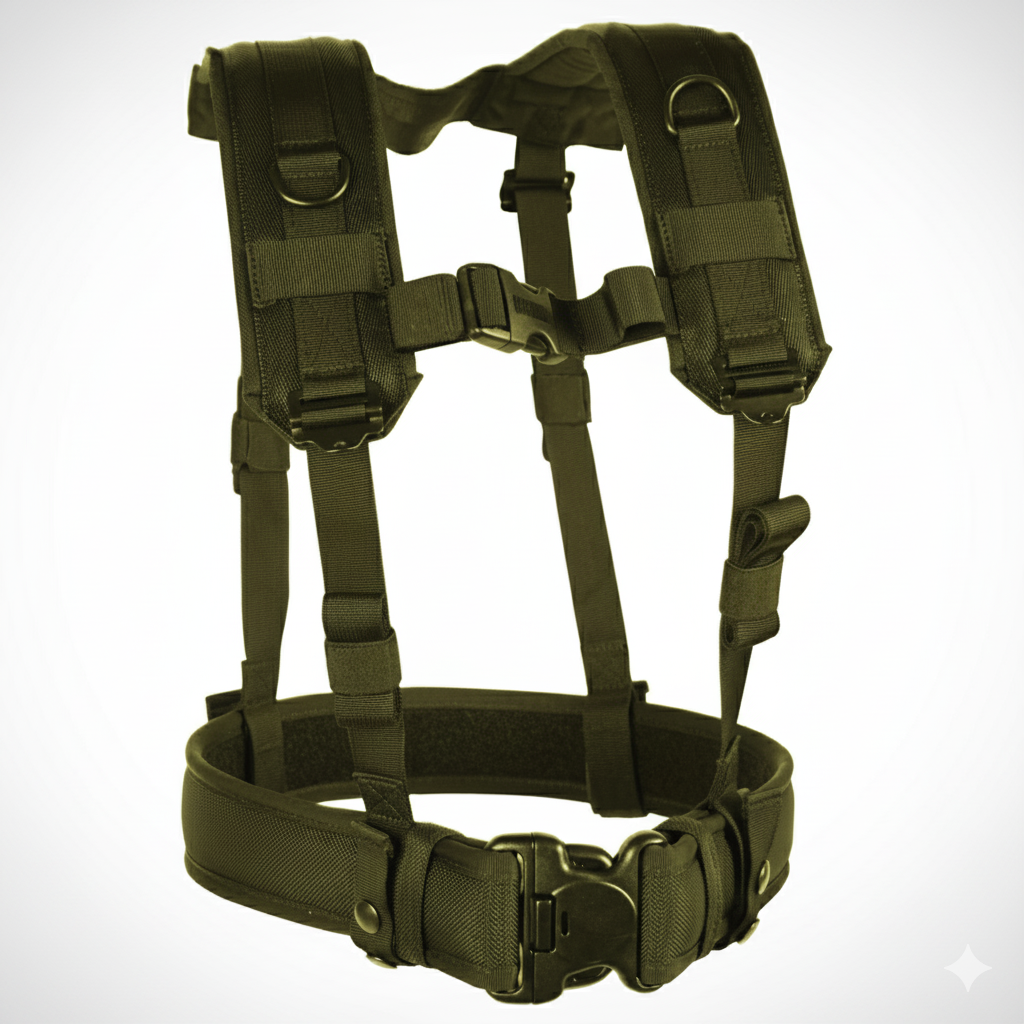 ¡HALCÓN NEGRO! Tirantes de carga y arnés de equipo militar 35LBS1