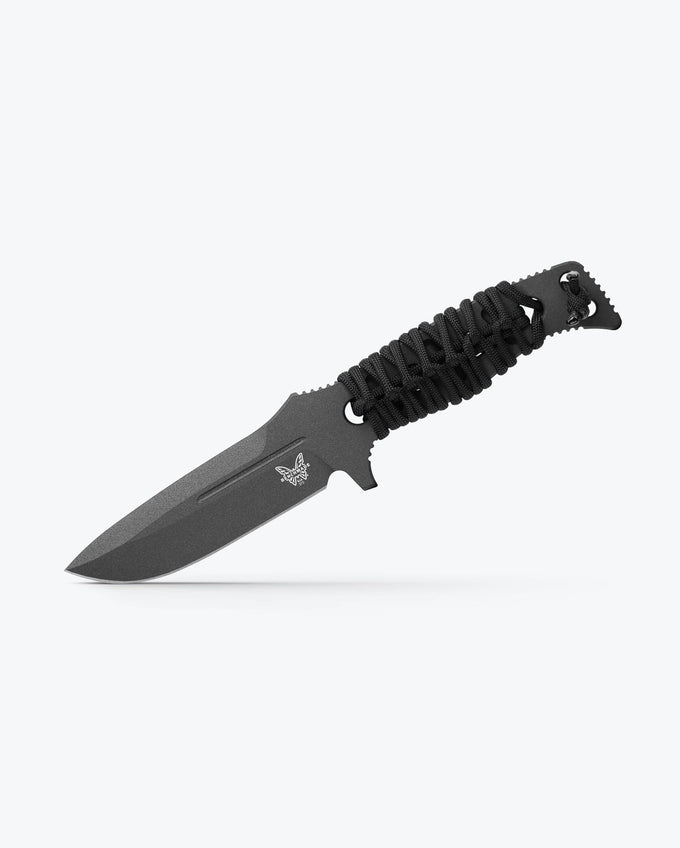 Fixed Adamas | Black Paracord | Drop-point