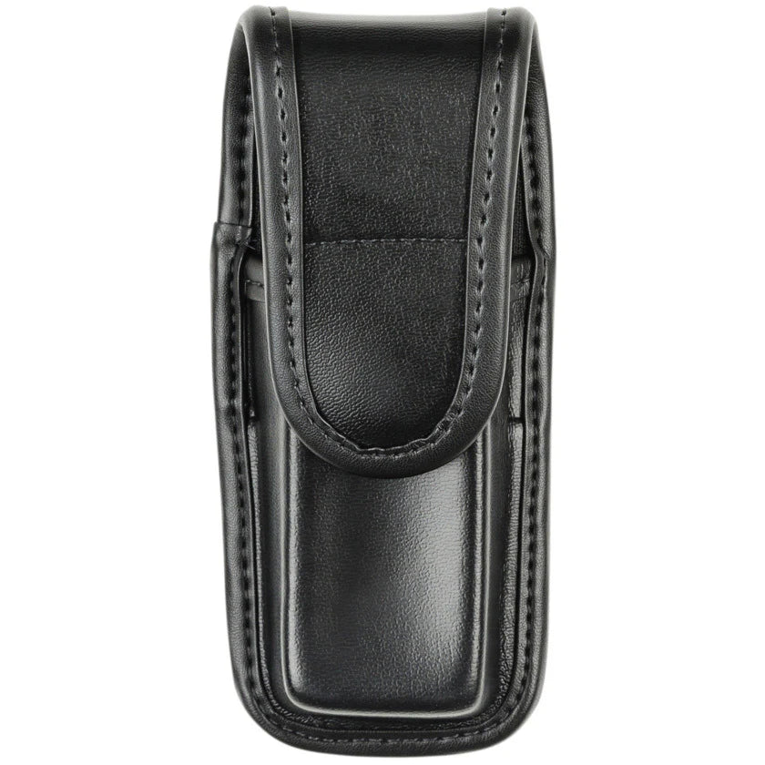 Black Bianchi Model 7903 AccuMold® Elite™ Single Magazine/Knife Pouch on a white background