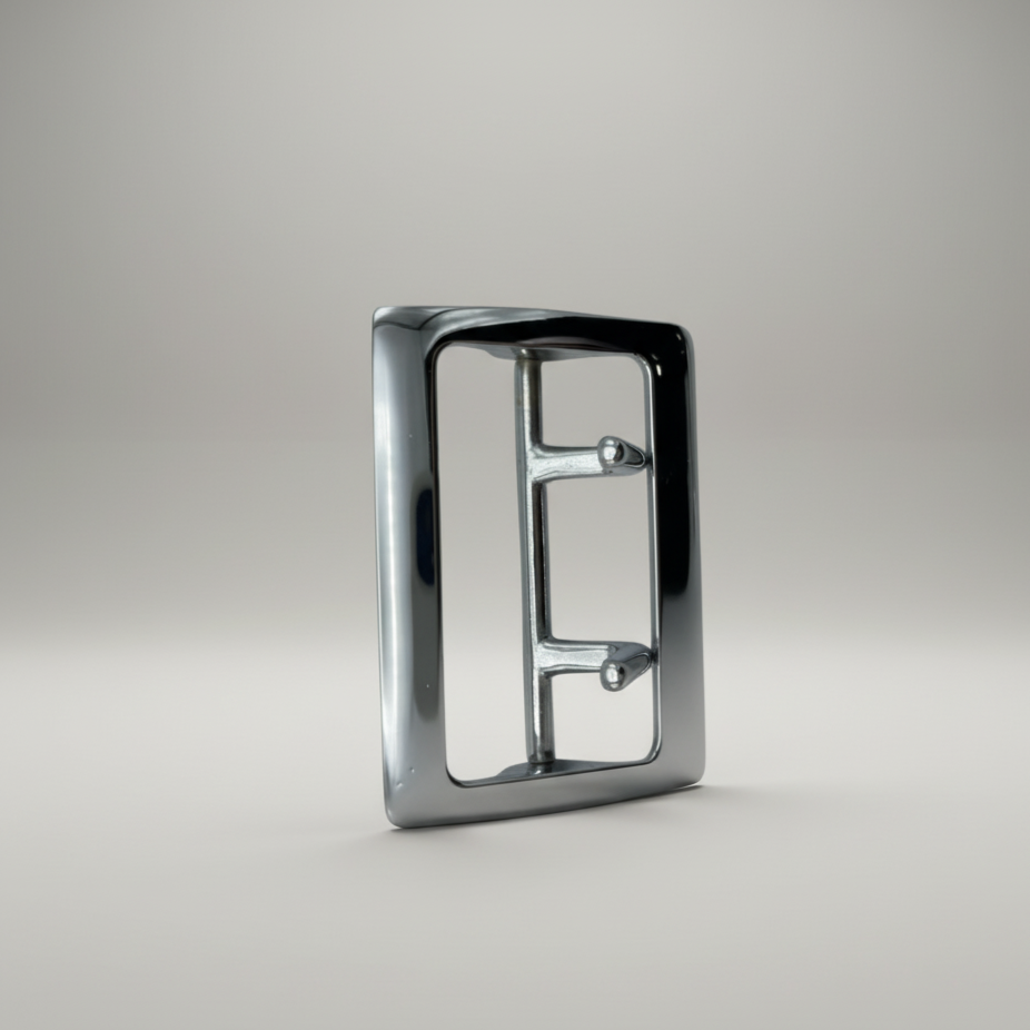 Bianchi Replacement Sam Browne Elite Nickel Buckle 90082 | MPN 1020929 on a gray background