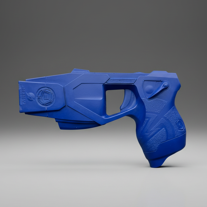 Blue Training Guns By Rings Simulation TASER X26P for Training - FSX26P blue on a gray background