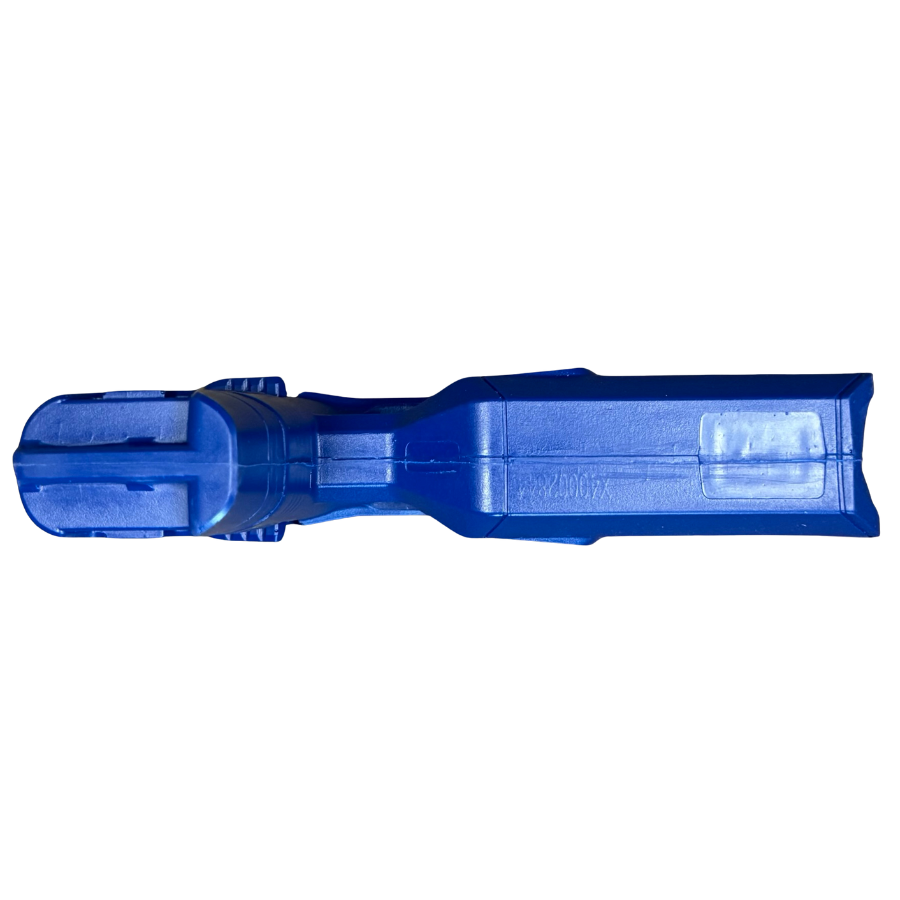 Bottom Up View of Blue Training Guns By Rings Taser 7 FST7