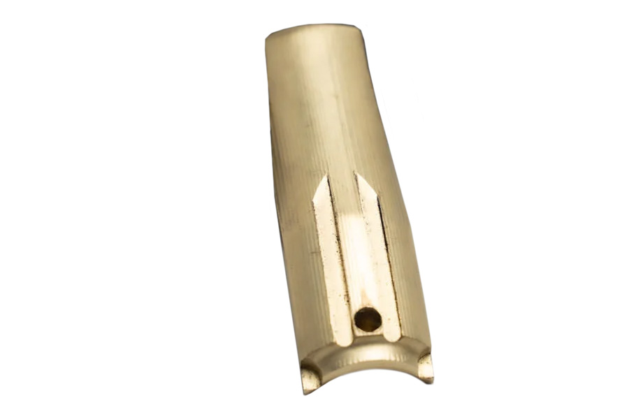 C&H Precision Speed Feed Pro brass component for Glock, featuring optimized feed ramp design for faster reloads.