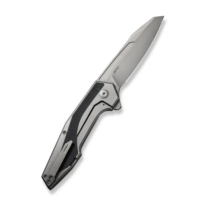 CIVIVI Hypersonic Flipper Knife with 3.7-inch 14C28N steel blade and G10 handle, showcasing a sleek design.