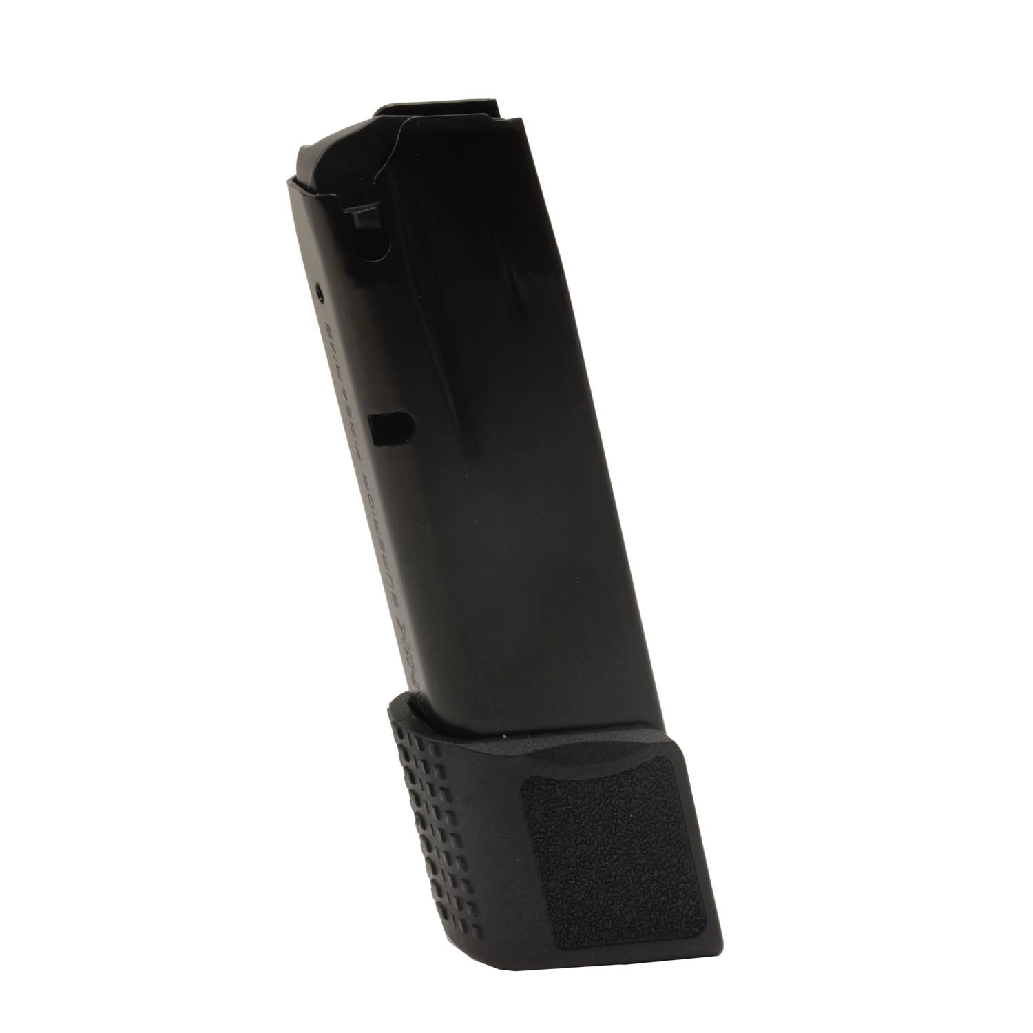 Canik TP9/METE SC subcompact magazine with +3 extension, 15 rounds capacity, compatible with TP9 Elite SC and METE SC.