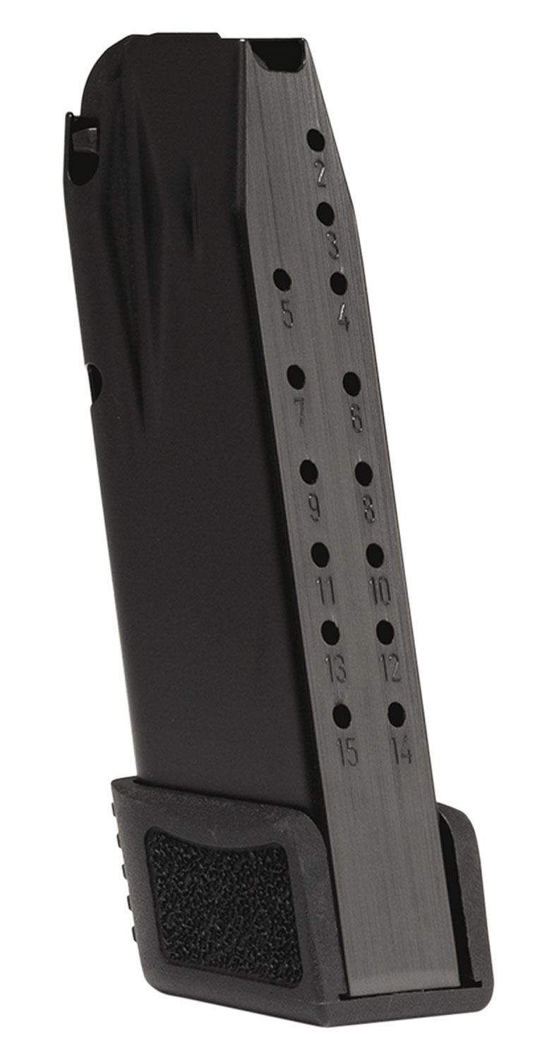Canik TP9/METE SC 15 Round Magazine with Finger Rest for 9mm Luger, compatible with TP9 Elite SC.