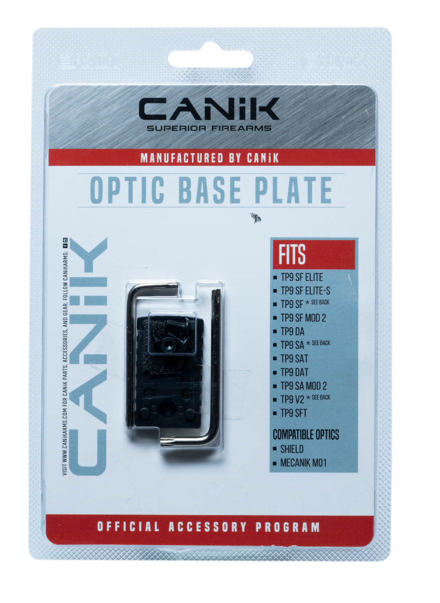 Placa base óptica Canik (A) para pistolas no ópticas PACN0704