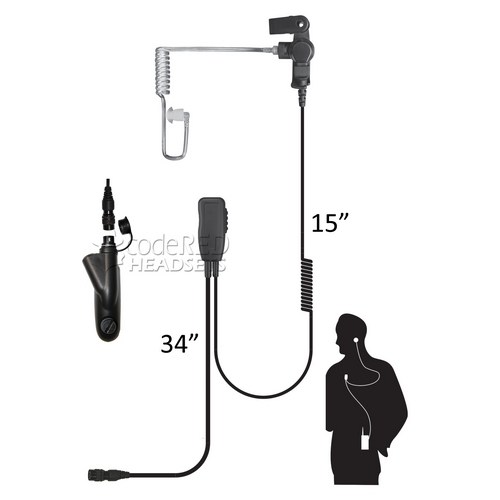 Code Red Headsets Sherlock QD Lapel Microphone Sherlock-QD-M3
