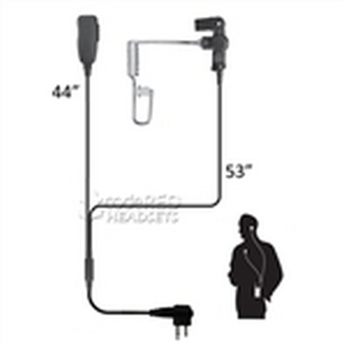 Code Red Headsets Investigator Two-Wire Microphone Investigator-K