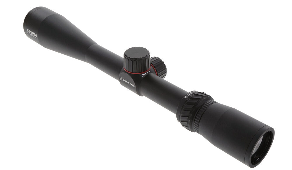 Crimson Trace CT Brushline 4-12x40 scope featuring BDC reticle and lightweight aerospace-grade aluminum design.