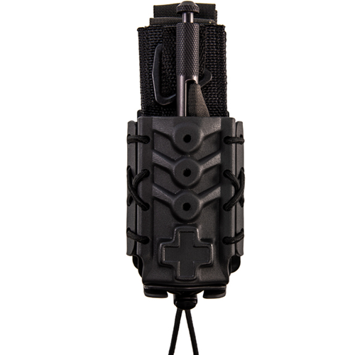 Comp-Tac Kydex Tourniquet TACO U-Mount in black, designed for secure tourniquet retention on gear.