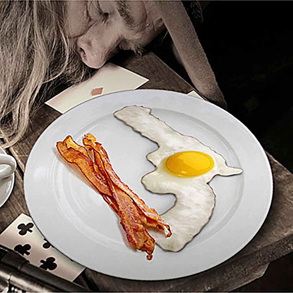 Caliber Gourmet Fired Eggs Revolver-Shaped Mold CBG-1006