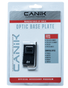 Canik Optic Base Plate packaging on a white background