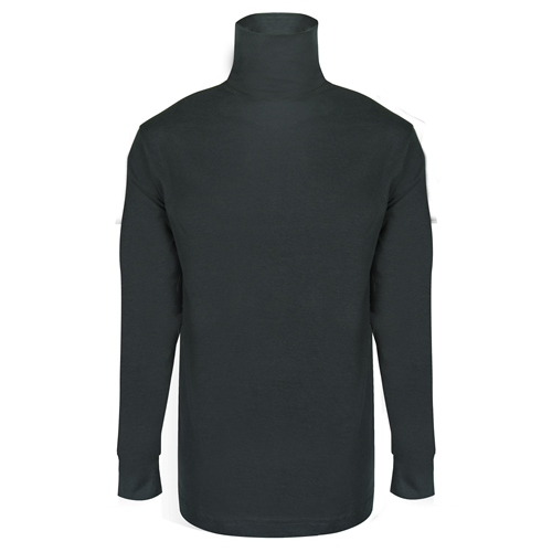 Elbeco Regulation Navy Base Layer T-Neck in dark navy, showcasing a seamless design and extra-long fit for comfort.