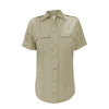 Elbeco Women&#8217;s DutyMaxx Short Sleeve Shirt &#8211; Silver Tan, 30 -