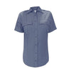 Elbeco Women&#8217;s DutyMaxx Short Sleeve Shirt &#8211; French Blue, 34 -