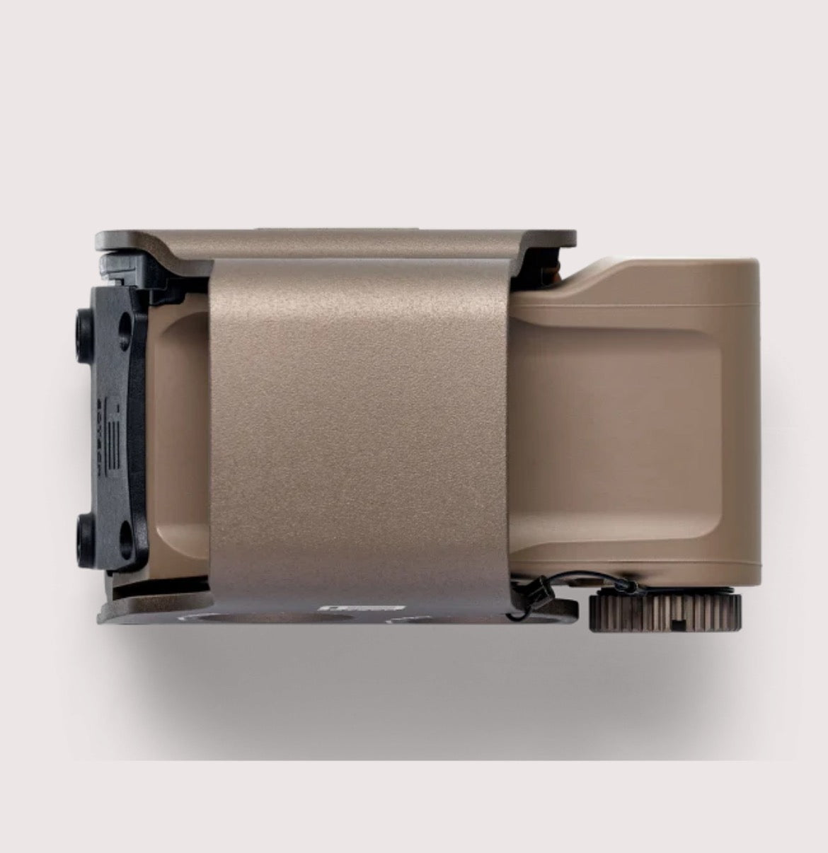 Close-up of a EOTech Model EXPS3 on a light gray background