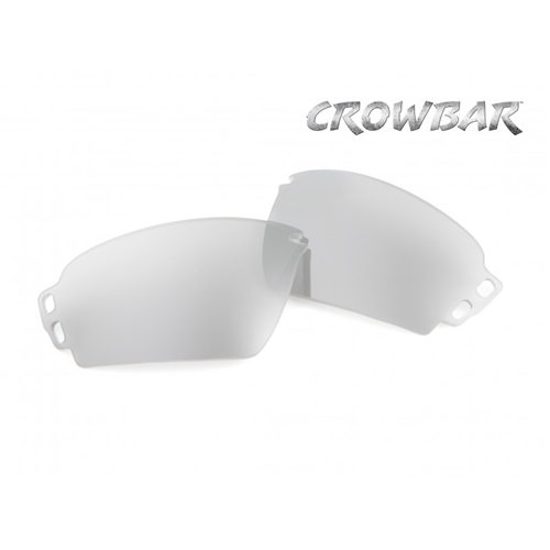 ESS Crowbar accessory lenses, clear 2.2mm polycarbonate lenses for enhanced durability and impact protection.