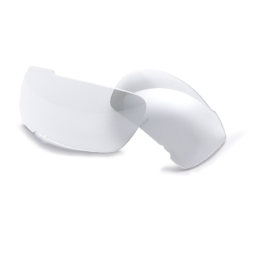 ESS CDI MAX replacement lenses in clear, high-impact polycarbonate for maximum eye protection.