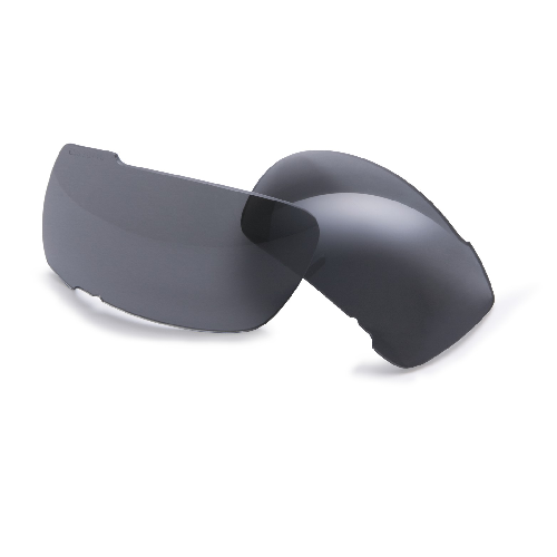 ESS CDI MAX Lenses showing durable, high-impact polycarbonate construction for superior eye protection and UV shielding.