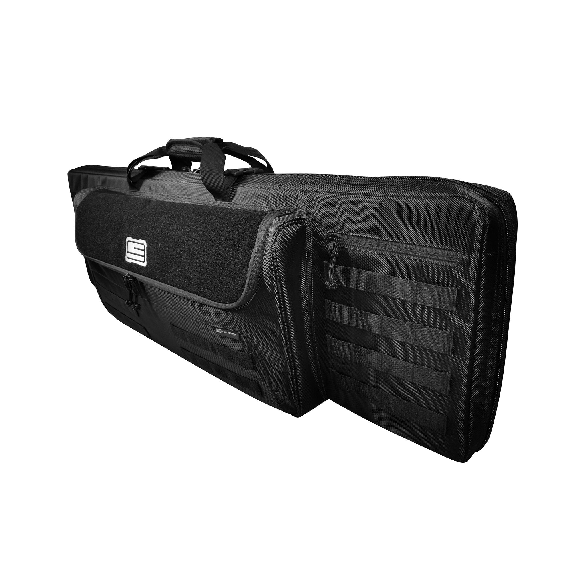 Evolution Outdoor 1680D 36 Tactical Single Rifle Case with durable padding and tactical features for outdoor adventures.