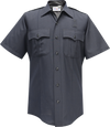 Flying Cross Justice Short Sleeve Shirt w/ Traditional Collar - LAPD Navy