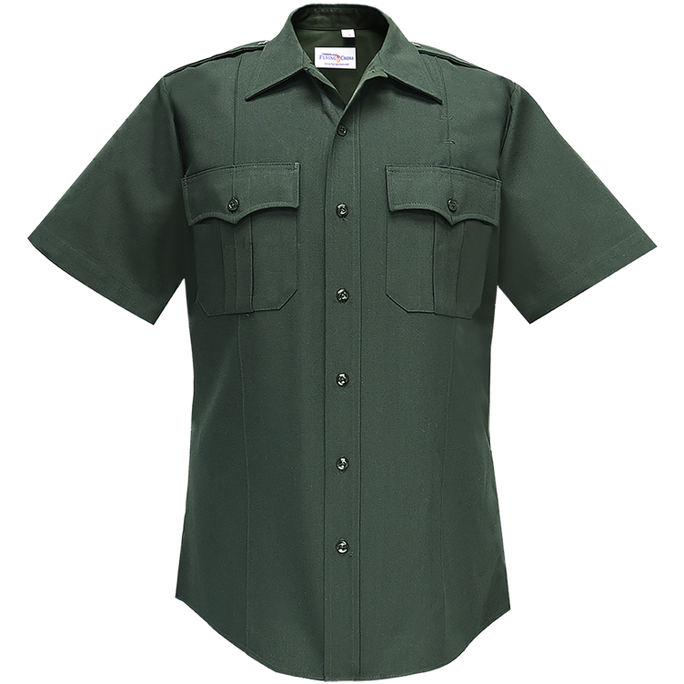 Flying Cross Command Short Sleeve Shirt w/ Zipper 85R77Z 06 14.0/14.5 N/A