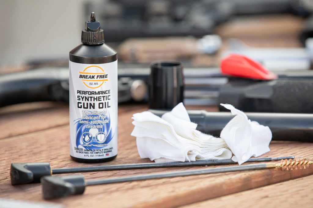 Break Free Performance Synthetic Gun Oil 4oz or 16 oz