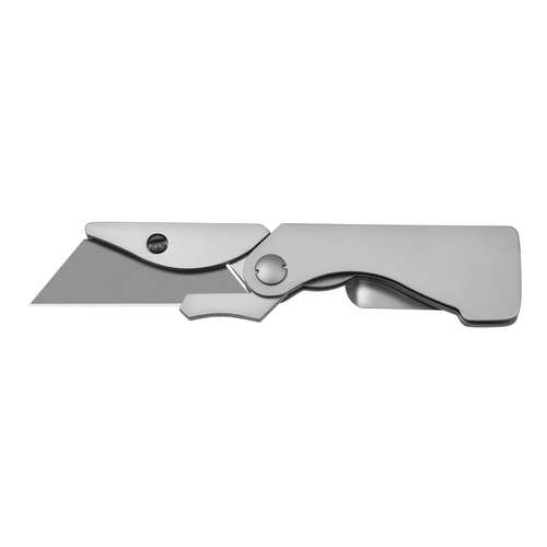 Gerber Gear EAB pocket knife with stainless steel body and replaceable utility blade, ideal for everyday carry.