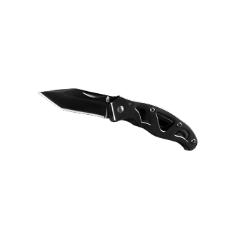 Gerber Gear Mini Paraframe knife with a sleek black design and minimalist open frame for everyday carry.