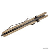 Gerber Gear Propel Downrange Assisted Open Knife Tanto 30-000841, showcasing top view and sleek design for tactical use.