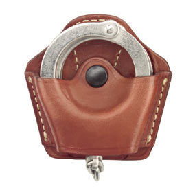 Gould & Goodrich Chestnut Brown Handcuff Case with Belt Loop MPN 840 UPC 768574120363