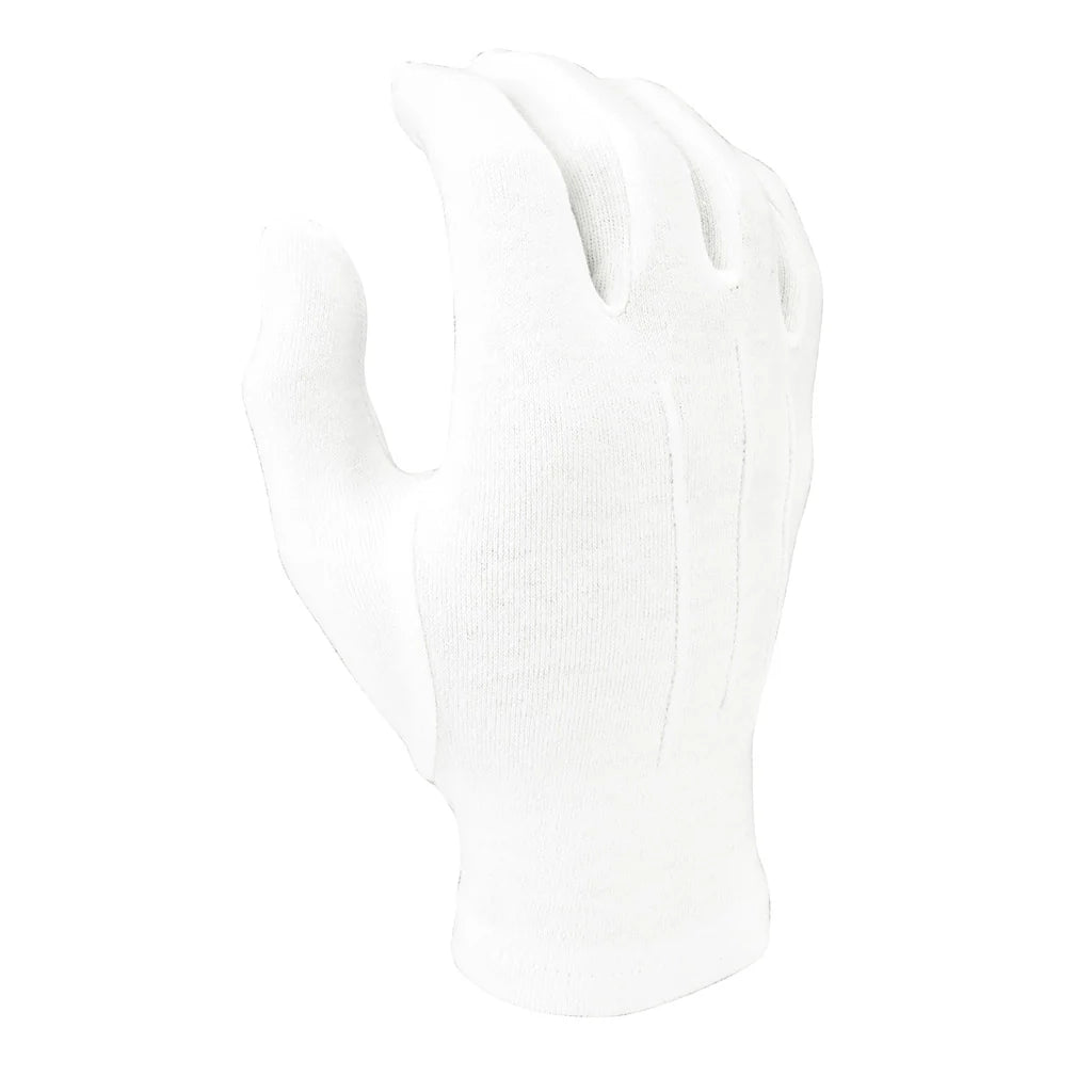 Guantes de desfile de algodón blanco Hatch WG1000S