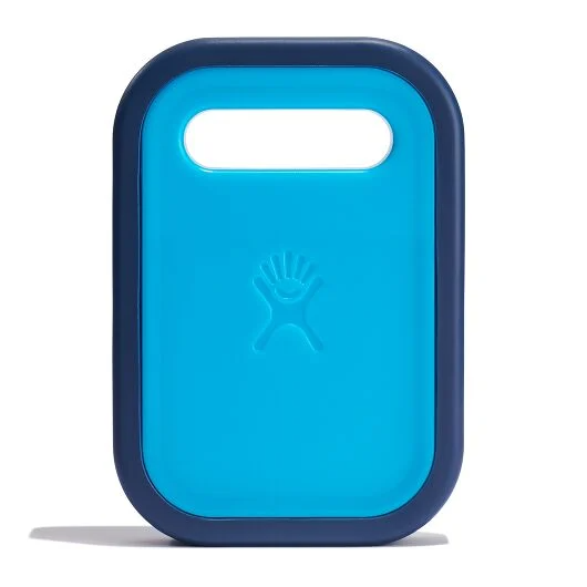 Hydro Flask Medium Ice Pack in vibrant blue, designed for long-lasting chill and convenient cooling for daily adventures.